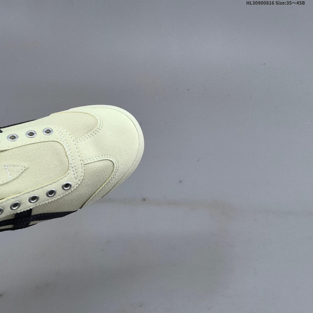 Onitsuka Tiger Mexico 66 SD Paraty Slip-On Trainers, Cream/Navy - product image from the listing.
