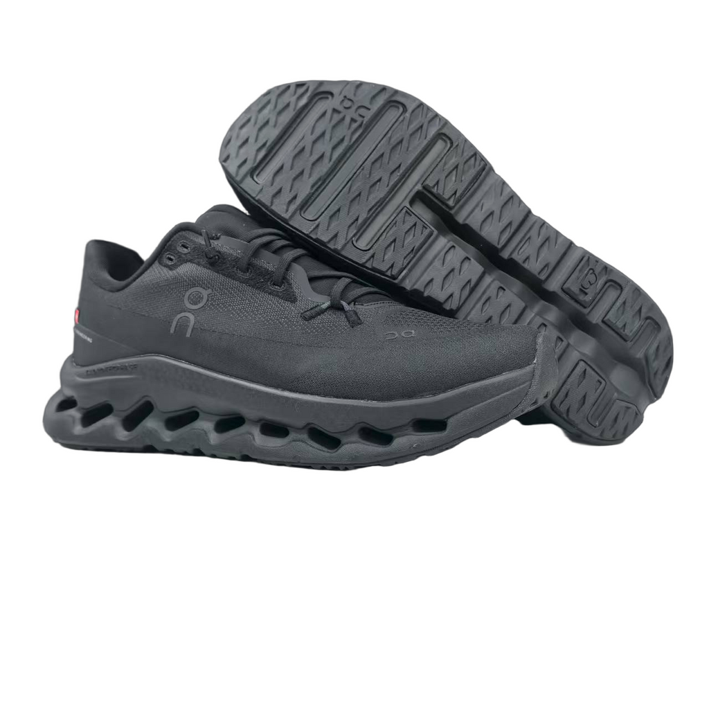 On Running Cloudsurfer Next Running Shoes in Black - product image from the listing.