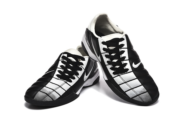 Nike Total 90 Black and White Indoor Soccer Footwear - product image from the listing.