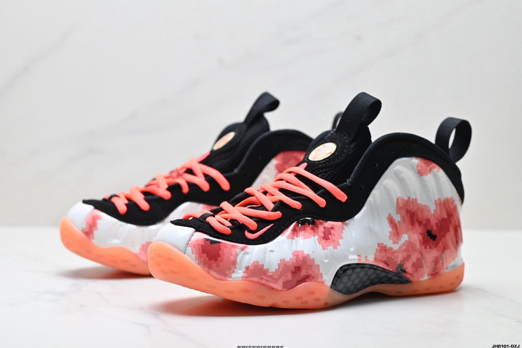 Nike Air Penny 1 Trainers Black White Bright Crimson - product image from the listing.