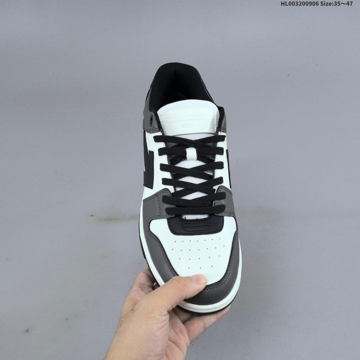 Off-White Out of Office Sneakers in Grey, in White and Black - product image from the listing.
