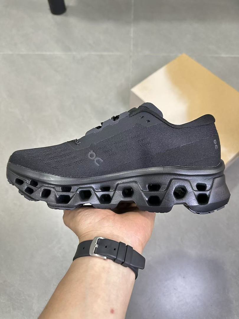 On Running Cloudmonster 2 Running Shoes in Black - product image from the listing.