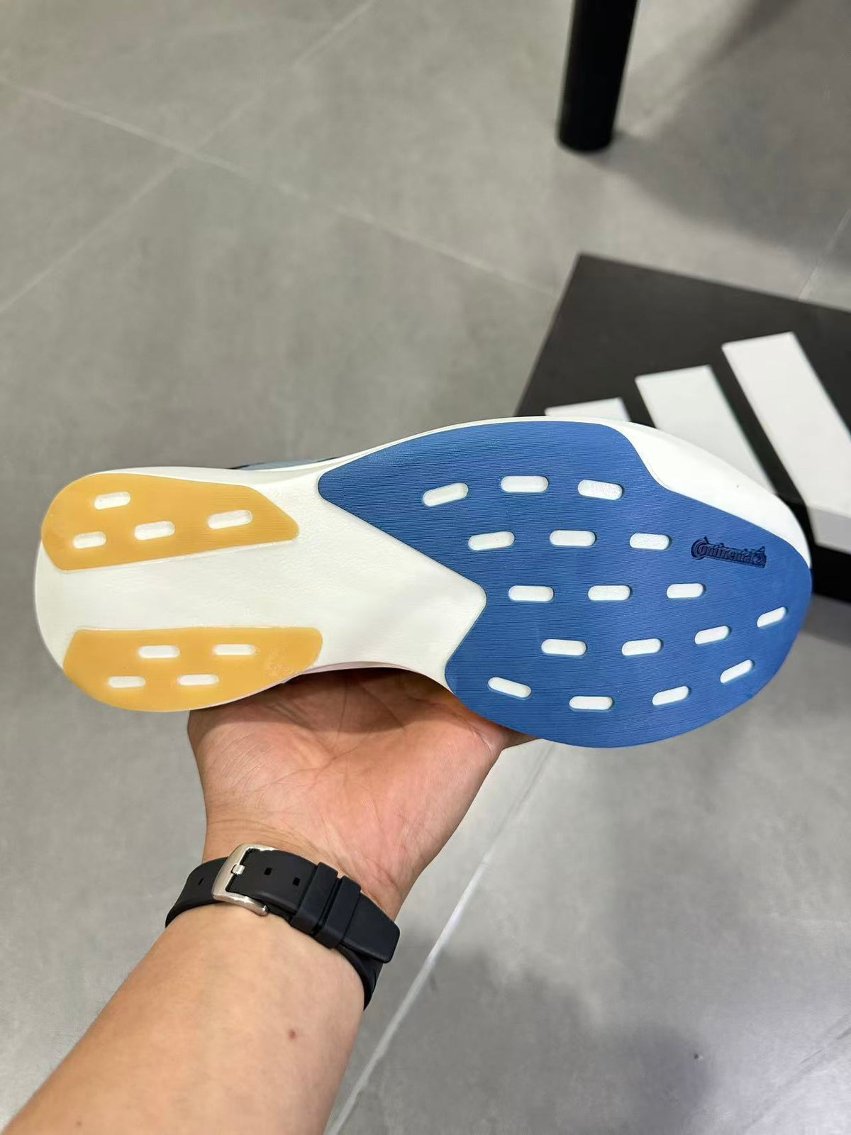 adidas Lightstrike Pro Running Shoes in Blue KI6926 - product image from the listing.