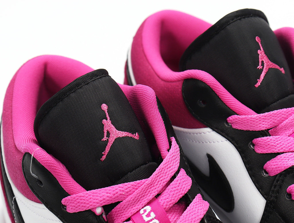 Air Jordan 1 Low Raspberry in Pink Black White CK3022-005 - product image from the listing.