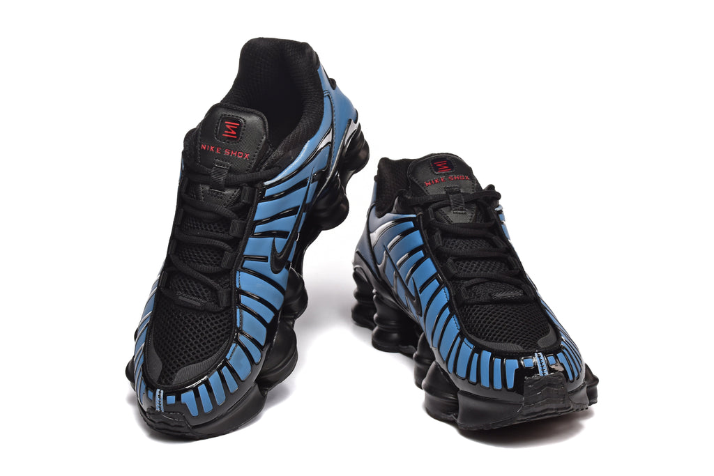 Pink and Black Nike Shox TL Sneakers - product image from the listing.