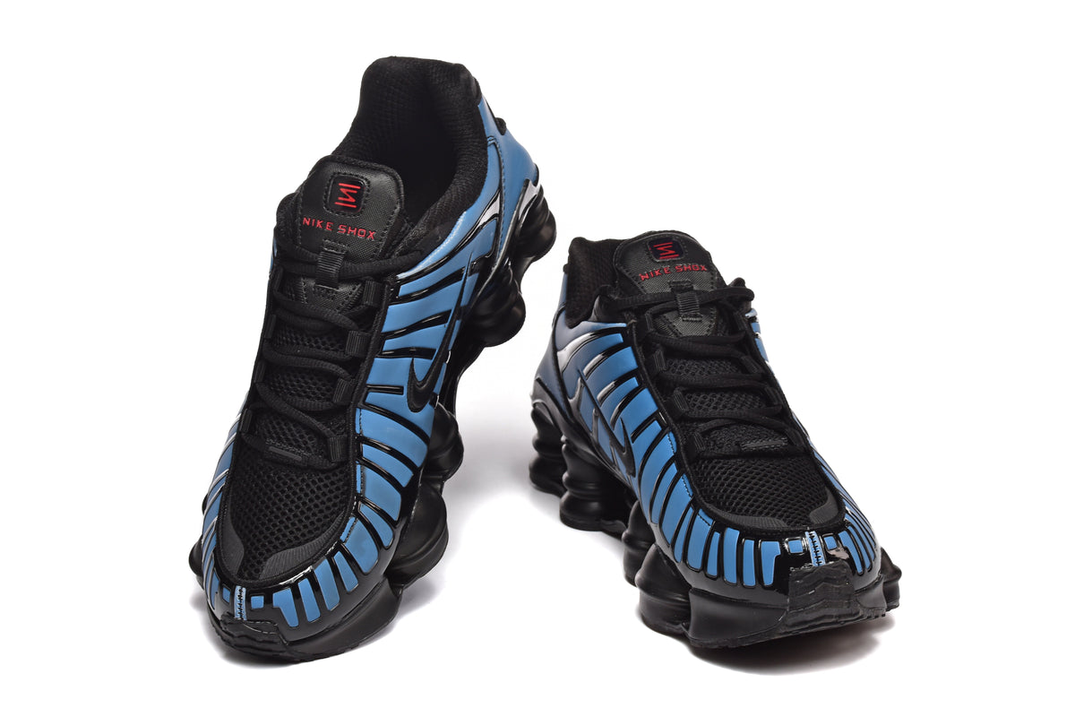 Pink and Black Nike Shox TL Sneakers - product image from the listing.