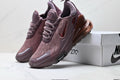 Nike Air Max 270 Running Shoes in Burgundy - product image from the listing.
