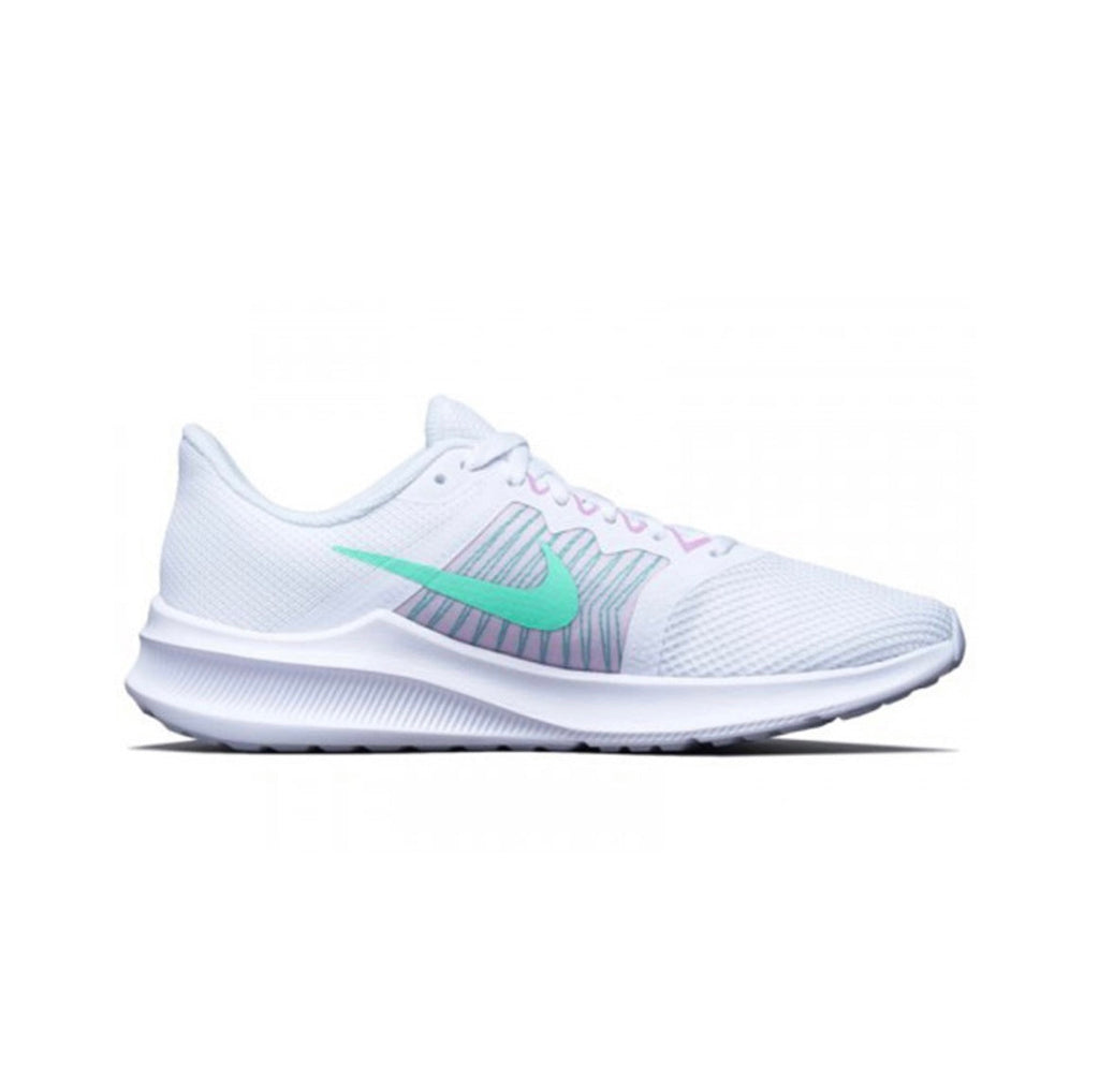 Nike Downshifter 11 Running Shoes in White CW3413-101 - product image from the listing.