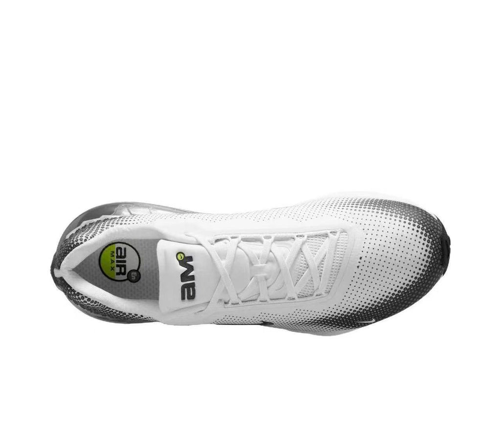 Nike Air Max Running Shoes, in White and Black - product image from the listing.