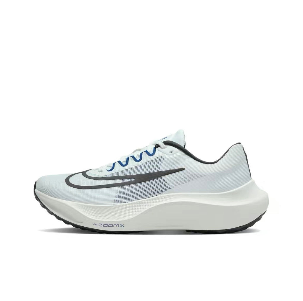 Nike Zoom Fly 5 Running Shoes in White Black DZ2769-101 - product image from the listing.