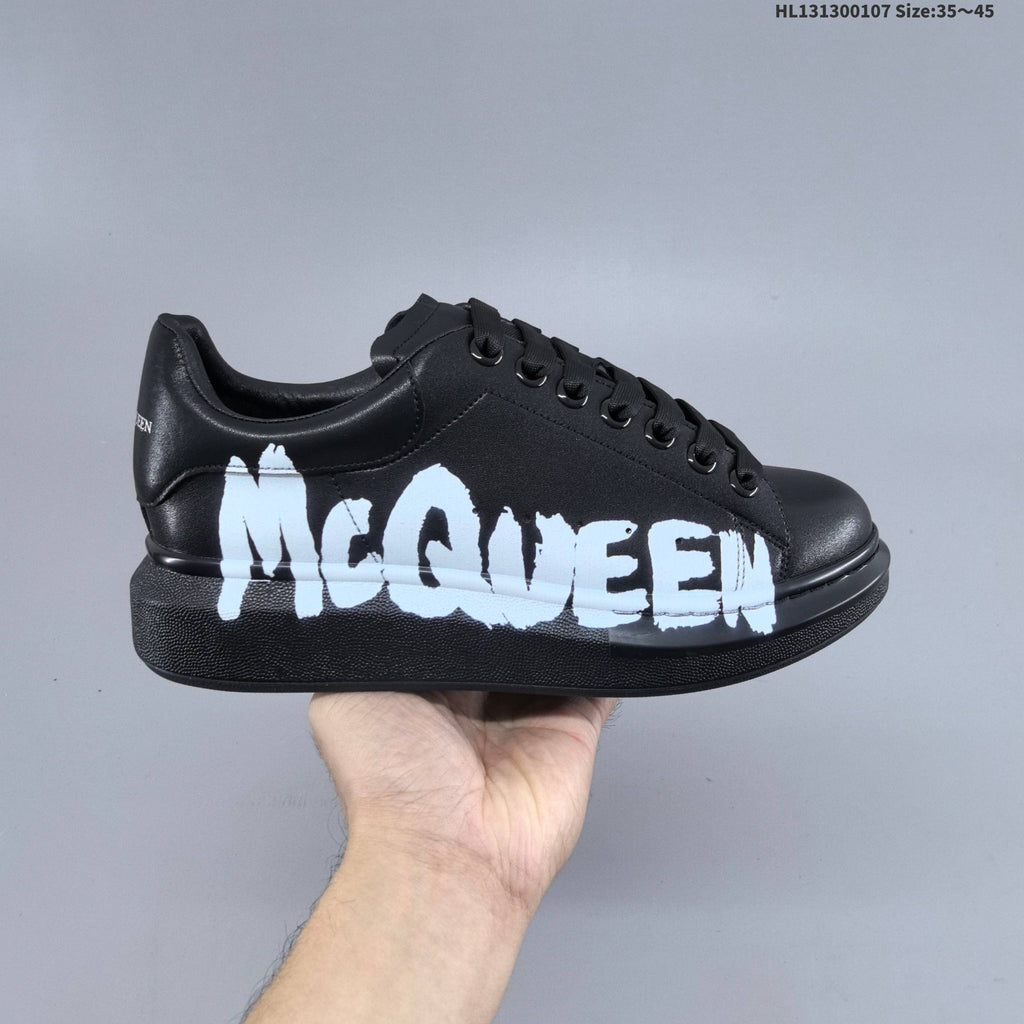 Alexander McQueen Oversized Sole Trainers with Graphic Logo - product image from the listing.