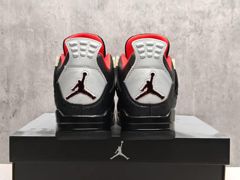 "Black Laser" Air Jordan 4 Retro - product image from the listing.
