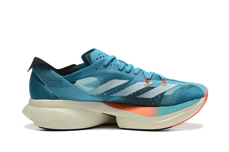 adidas Adizero Adios Pro 3 Running Shoes in Blue - product image from the listing.