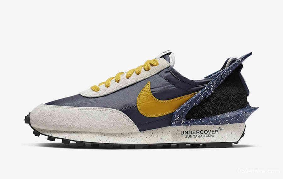 Nike x Undercover Daybreak Sneakers in Navy Gold CJ3295-400 - product image from the listing.