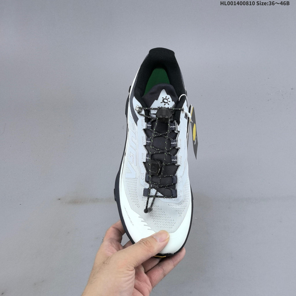 Kailas FUGA EX3 Trail Running Shoes, in Gray and White - product image from the listing.