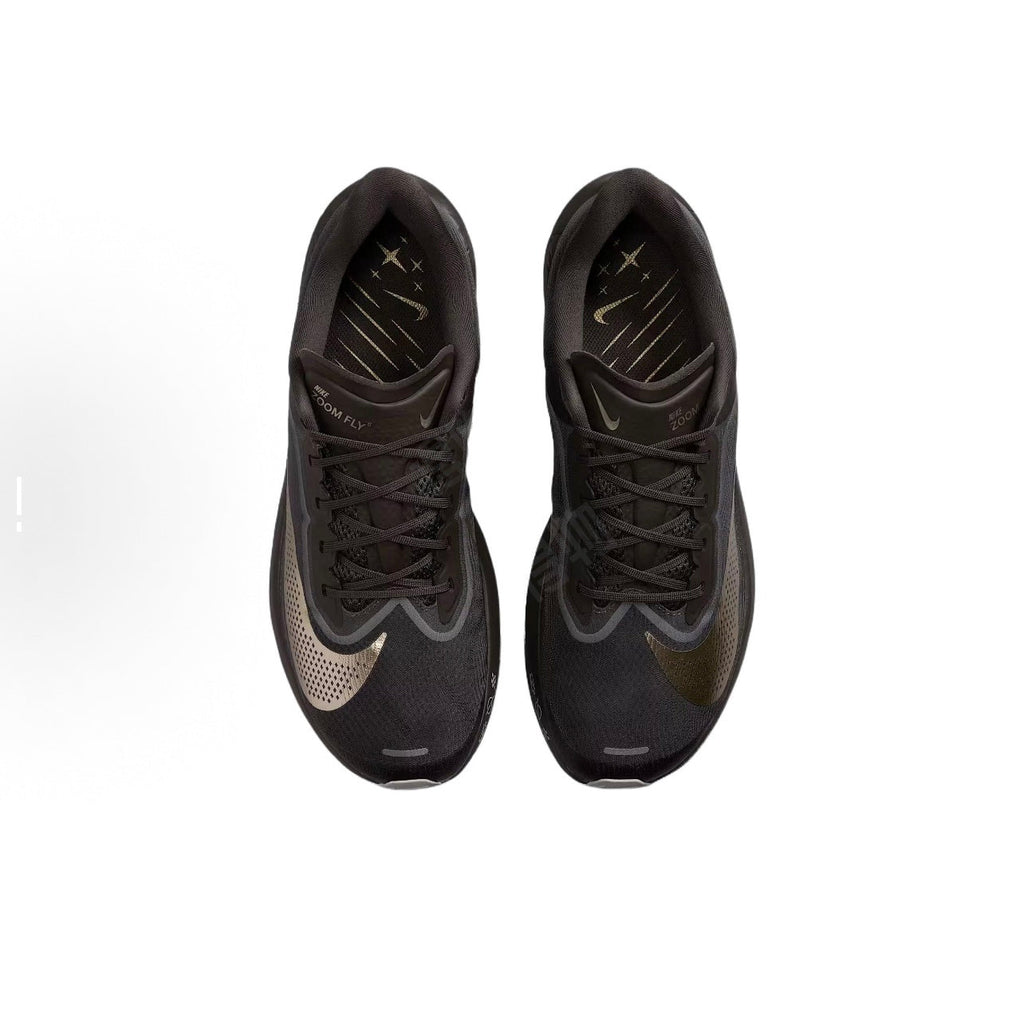 Nike Zoom Fly 6 Running Shoes in Black Gold - product image from the listing.