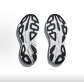 HOKA Bondi 8 Running Shoes in White and Black - product image from the listing.