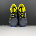 Brooks Ghost 15 Running Shoes, in Charcoal Yellow Blue - product image from the listing.