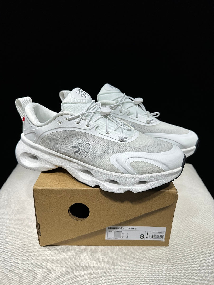 On x LOEWE Cloudventure 3.0 Sneakers in White - product image from the listing.