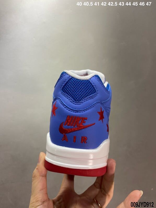 Nike Air Flight 89 Chicago Sneakers in Blue Red - product image from the listing.