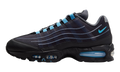 "Black / University Blue" Air Max 95 Big Bubble Tech IH7853 002 - product image from the listing.
