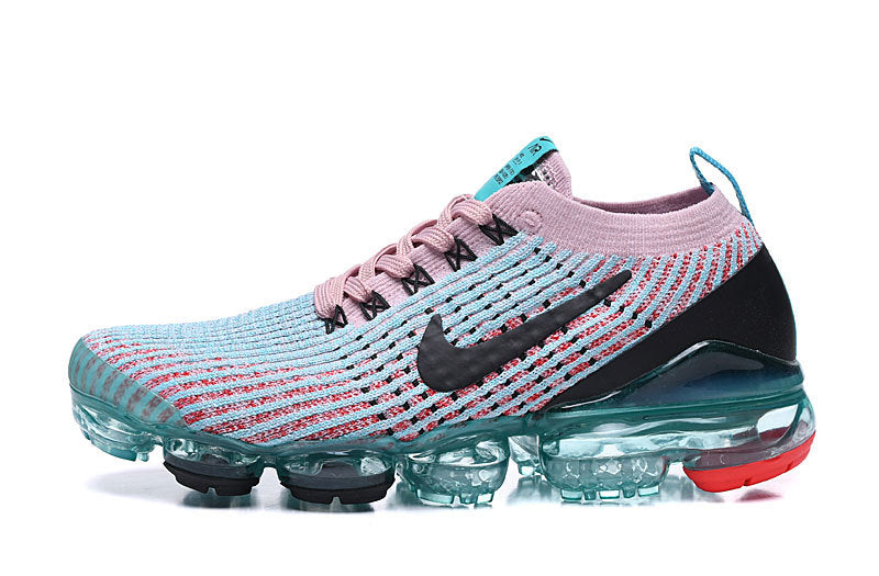Nike Air VaporMax Flyknit 3 in Pastel Blue Pink AJ6900-401 - product image from the listing.
