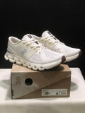 On Cloud X 4 Running Sneakers in Ivory - product image from the listing.