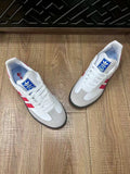 adidas Samba Trainers White Pink Gum Sole - product image from the listing.