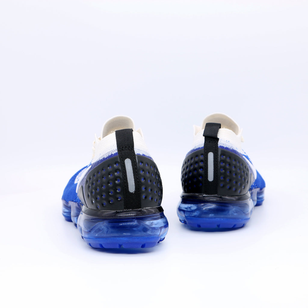 Nike Air VaporMax Flyknit 2 Sneakers in Blue White 942842-2049 - product image from the listing.