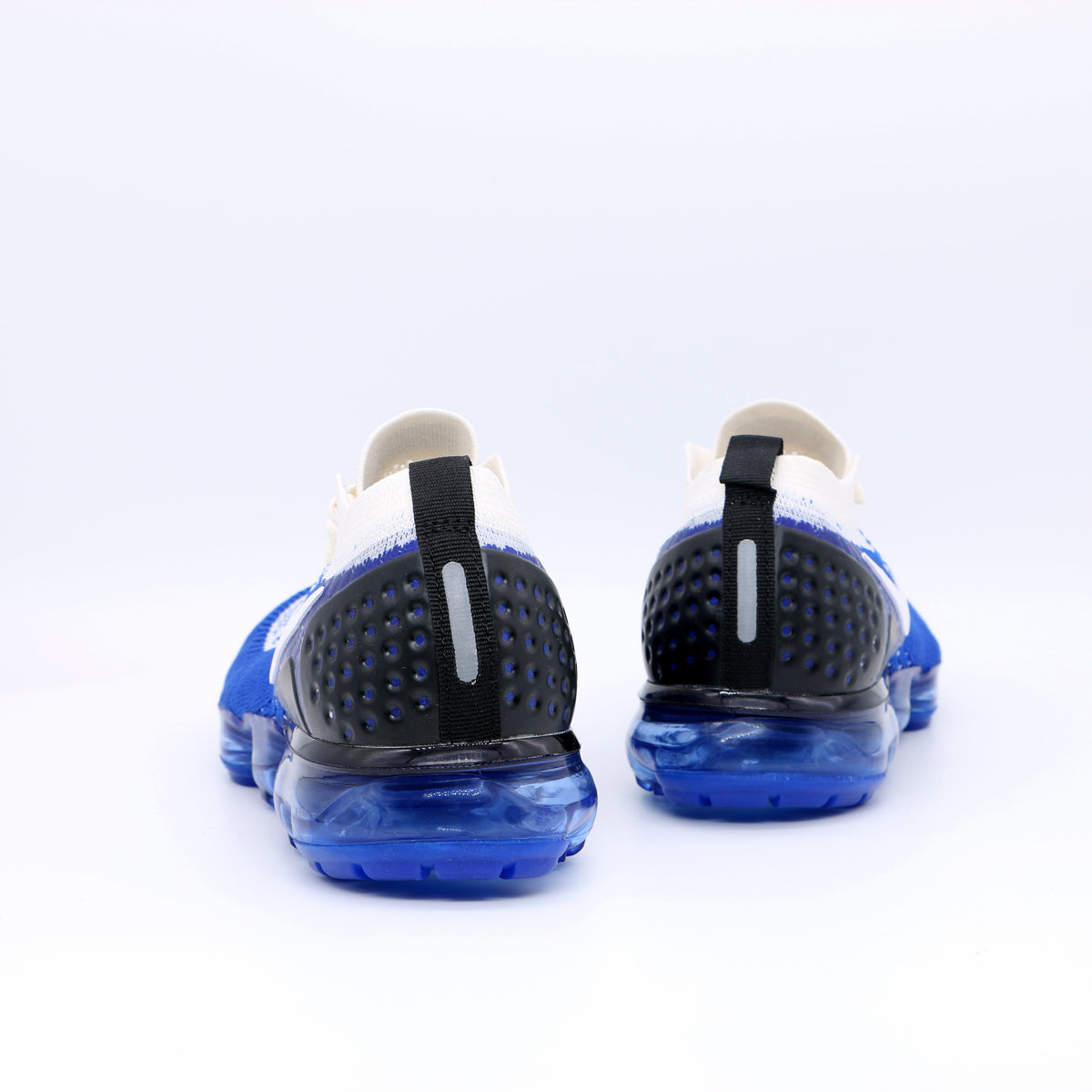 Nike Air VaporMax Flyknit 2 Sneakers in Blue White 942842-2049 - product image from the listing.