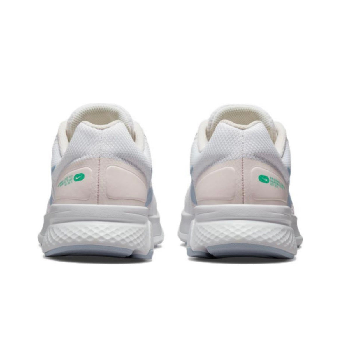 Nike Run Swift 2 Shoes for Running, White and Blue, CU3528-104 - product image from the listing.