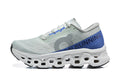 White and Blue On Cloudmonster 3 Running Shoes - product image from the listing.