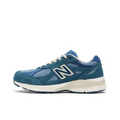 New Balance 990v3 Teal Blue Running-Style Trainers M990LI3 - product image from the listing.
