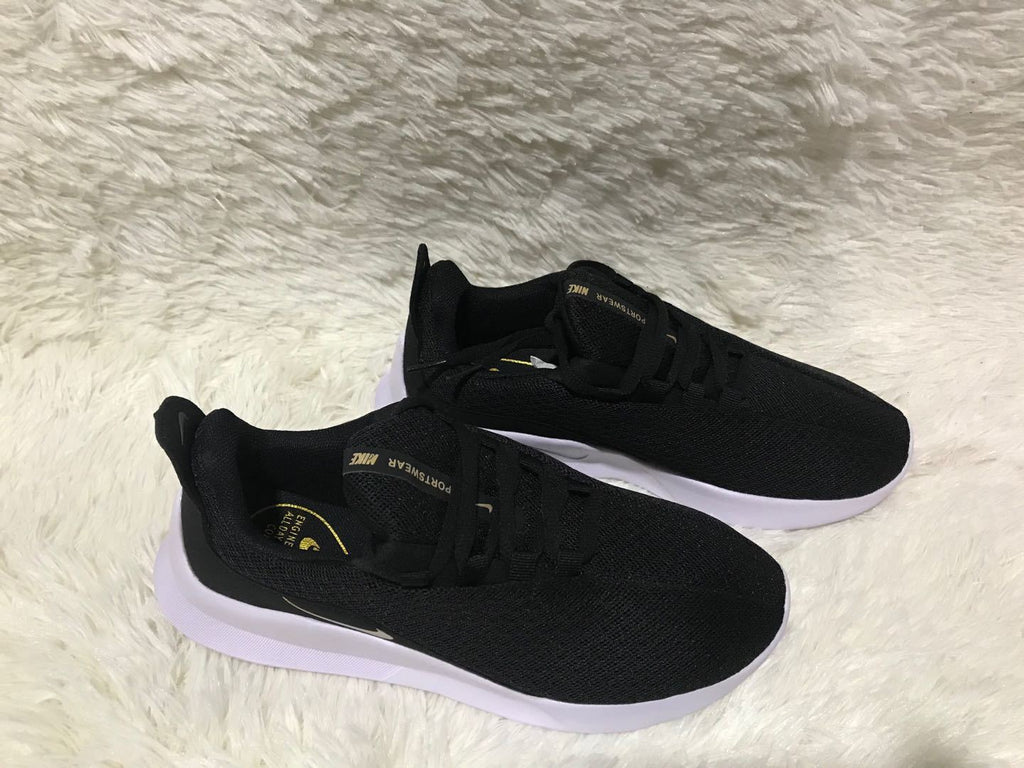 Nike Runallday 2 Running Shoes in Black and White - product image from the listing.