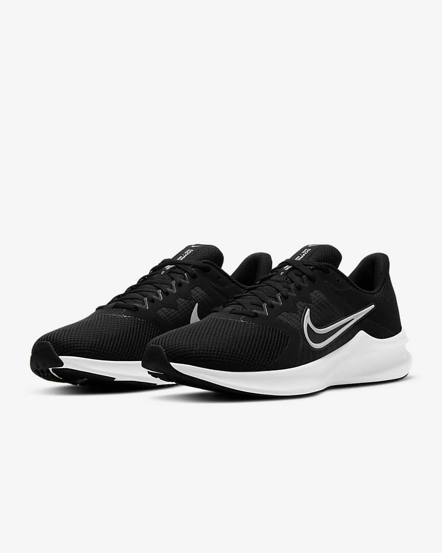 Nike Downshifter 11 Running Shoes in Black CW3413-006 - product image from the listing.