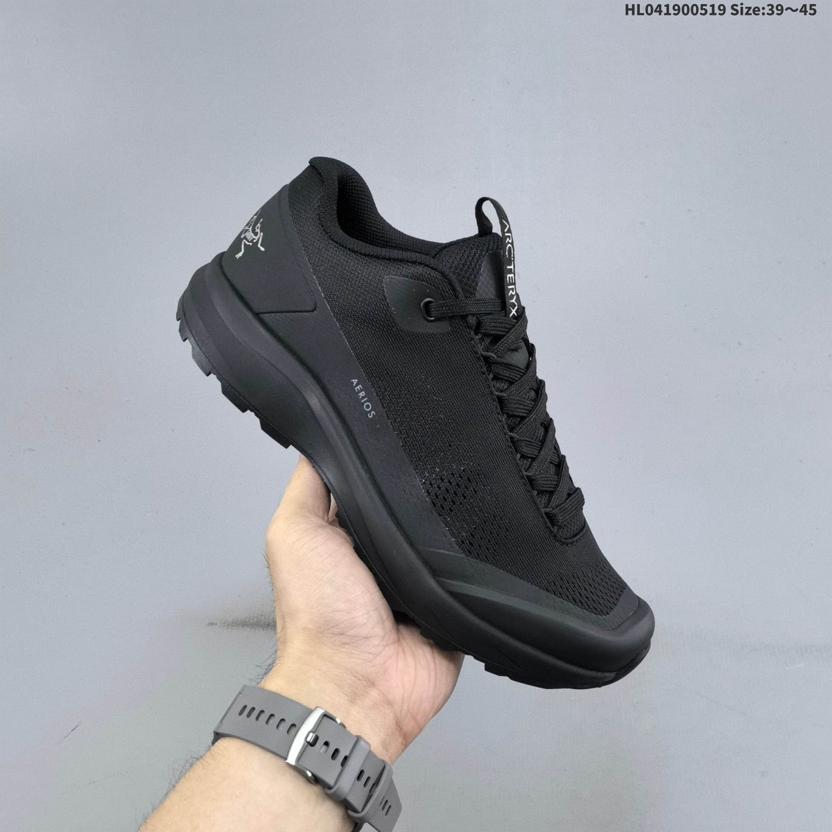 Arc'teryx Sylan M Low-Top Outdoor Sneakers, in Black - product image from the listing.