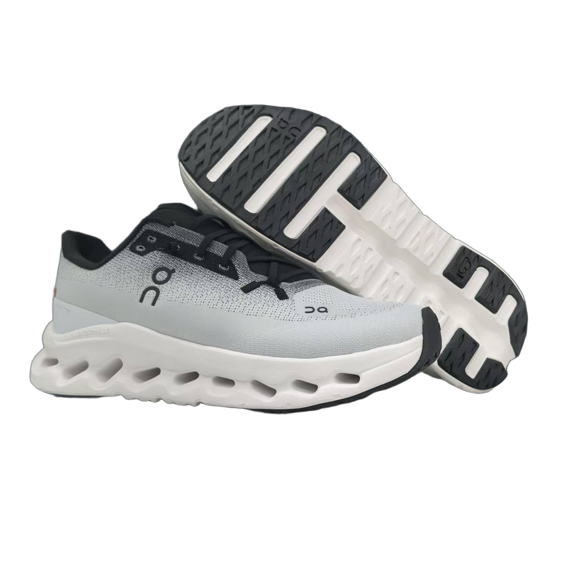 On Running Cloudsurfer Running Shoes in Gray Black - product image from the listing.