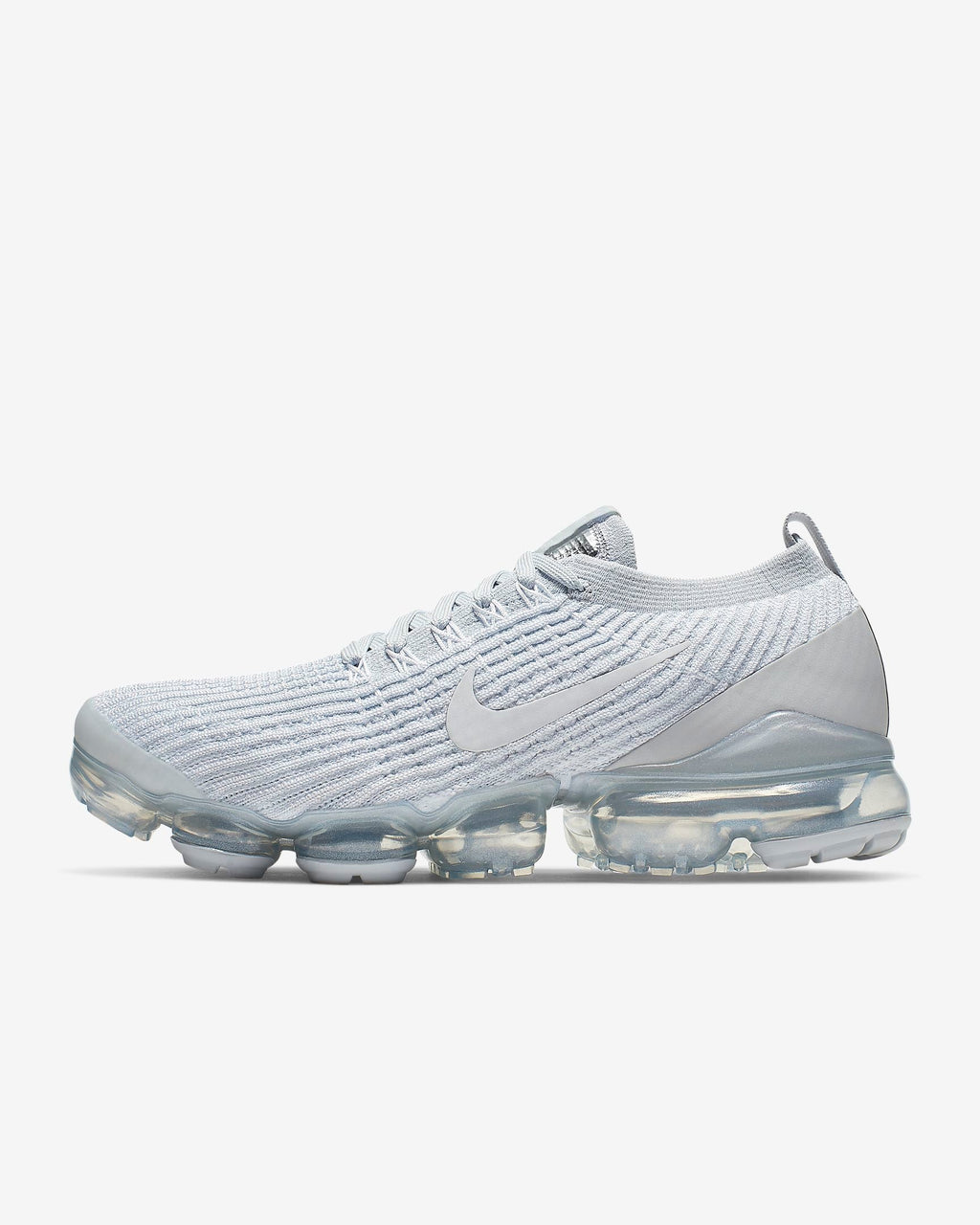 Women's Nike Air VaporMax Flyknit 3 Running Shoes AJ6910-102 - product image from the listing.