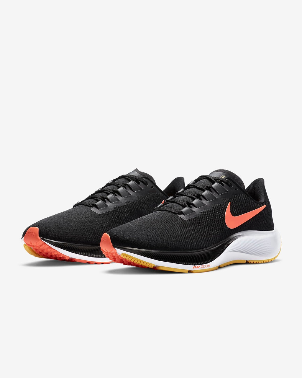 Nike Air Zoom Pegasus 37 Running Shoes in Black BQ9646-010 - product image from the listing.