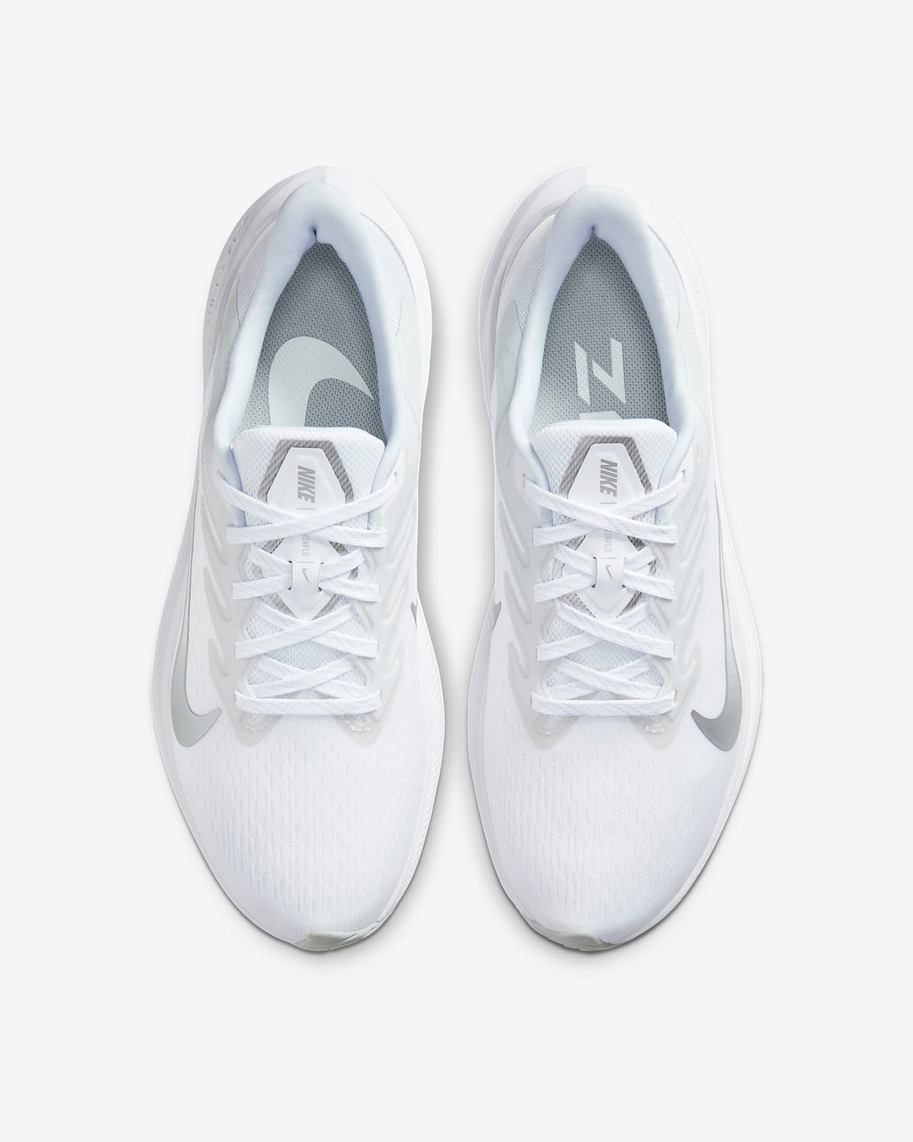 Nike Zoom Winflo 7 Running Shoes in White CJ0302-004 - product image from the listing.