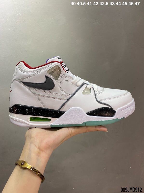 Nike Air Flight 89 White Glow Basketball Footwear - product image from the listing.