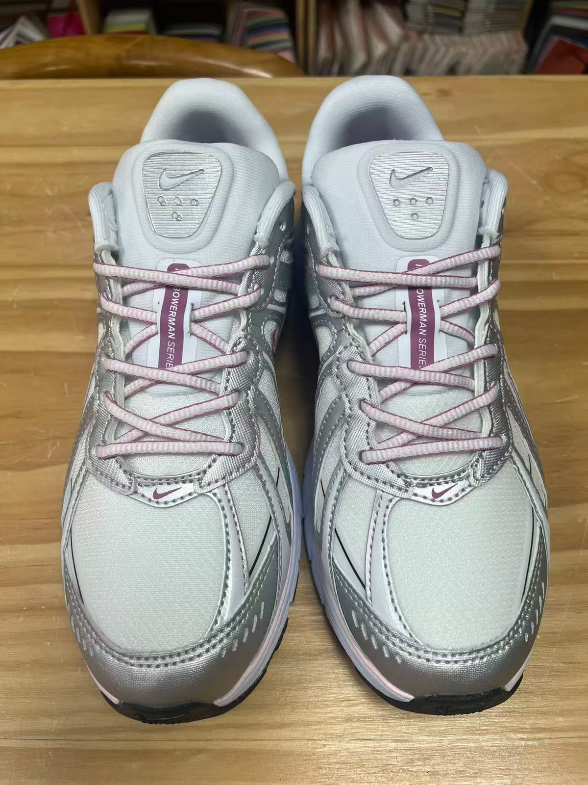 Nike P-9000 Sneakers in White Grey Pink IZ4751-809 - product image from the listing.