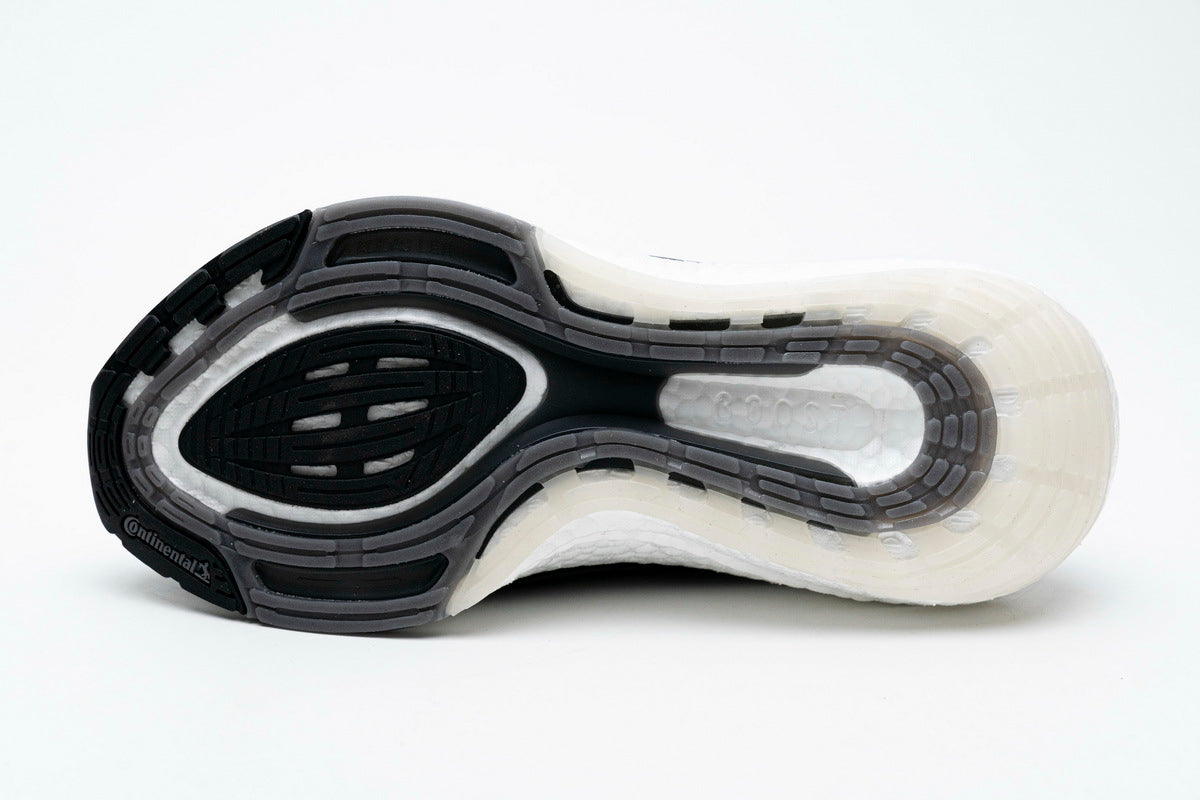 adidas UltraBoost 21 Running Shoes in Black White FY0306 - product image from the listing.