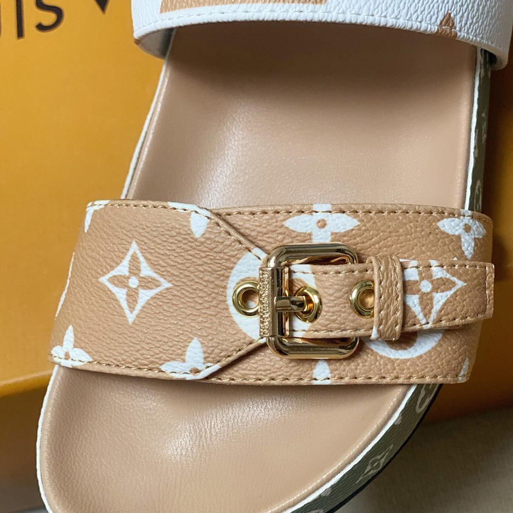 Bom dia Mule Slides Sandals by Louis Vuitton - product image from the listing.