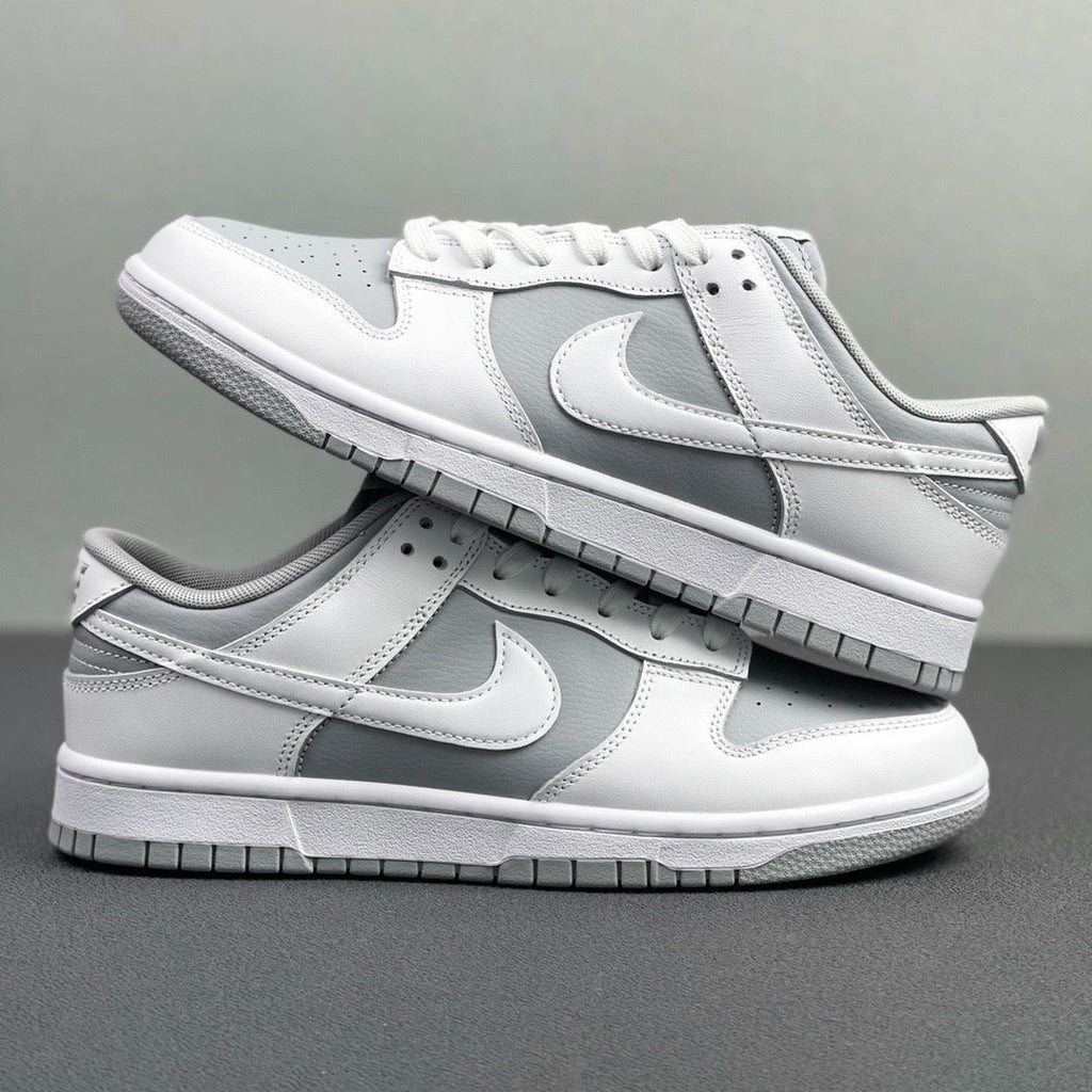 Nike Dunk Low Retro Trainers, Wolf Grey/White, DJ6188-003 - product image from the listing.