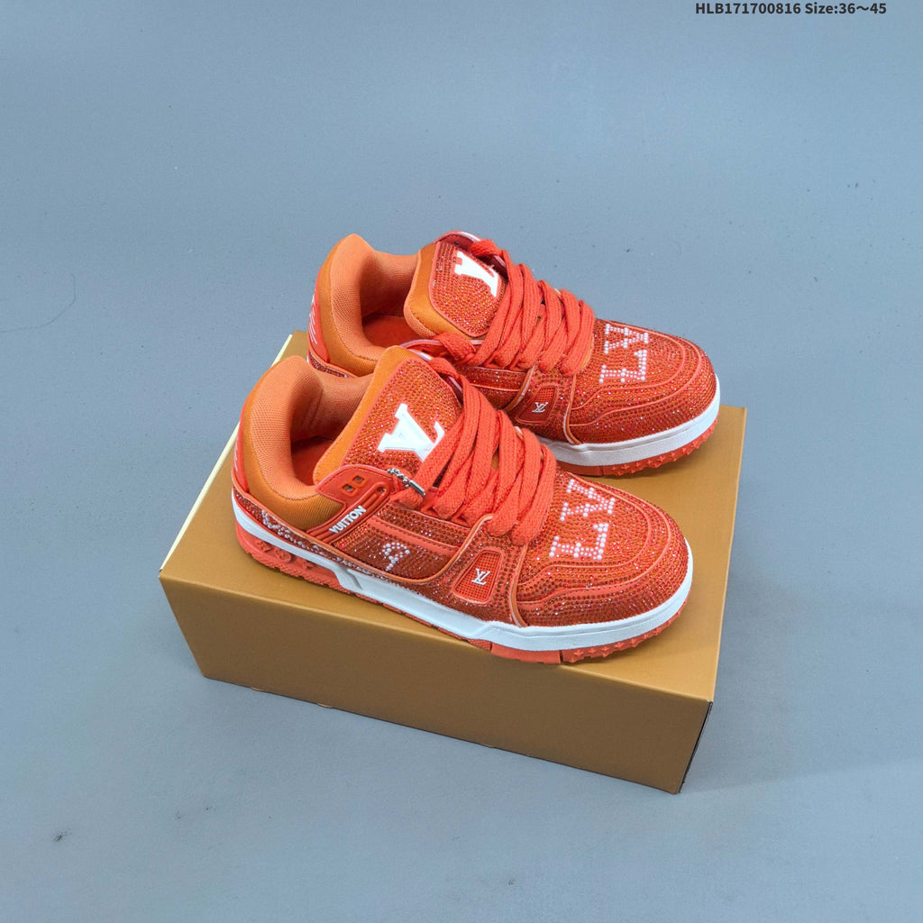 Louis Vuitton Archlight Crystal-Embellished Trainers - product image from the listing.