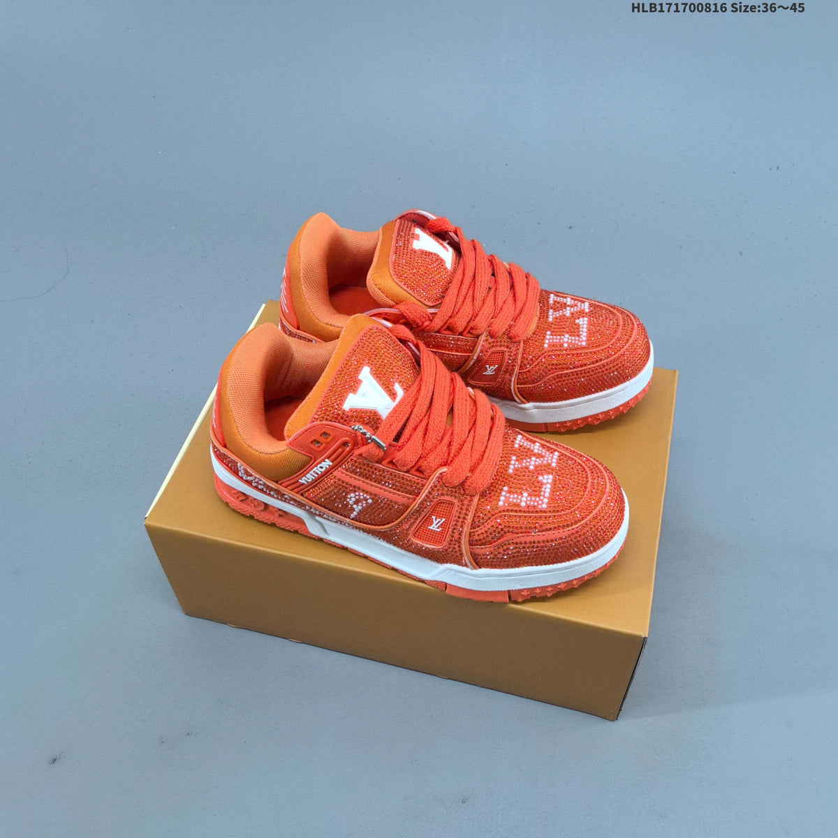 Louis Vuitton Archlight Crystal-Embellished Trainers - product image from the listing.