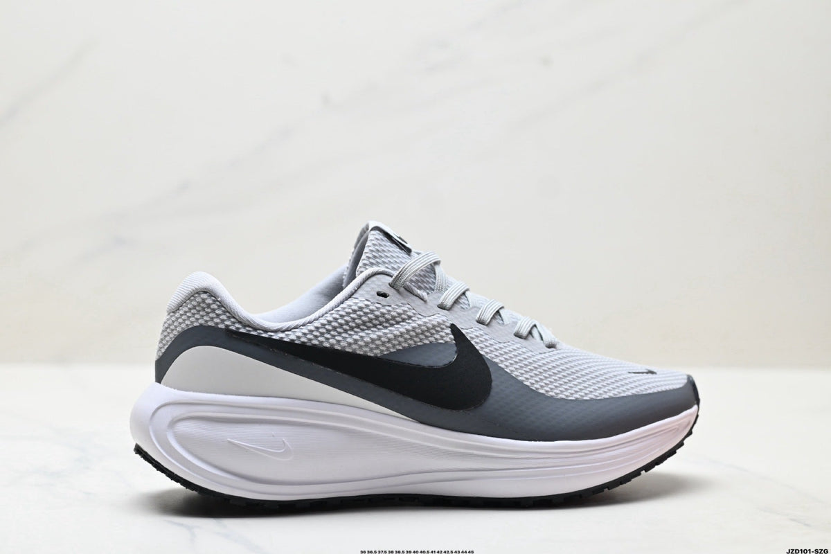 Nike Revolution 8 Running Shoes, in White and Gray - product image from the listing.