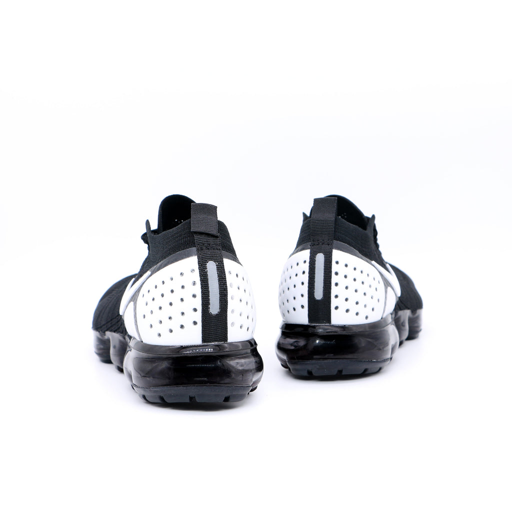 Nike Air VaporMax 2018 Sneakers in Black White Knit 942842-010 - product image from the listing.