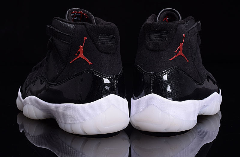 Air Jordan 11 High-Top Basketball Shoes Black White - product image from the listing.